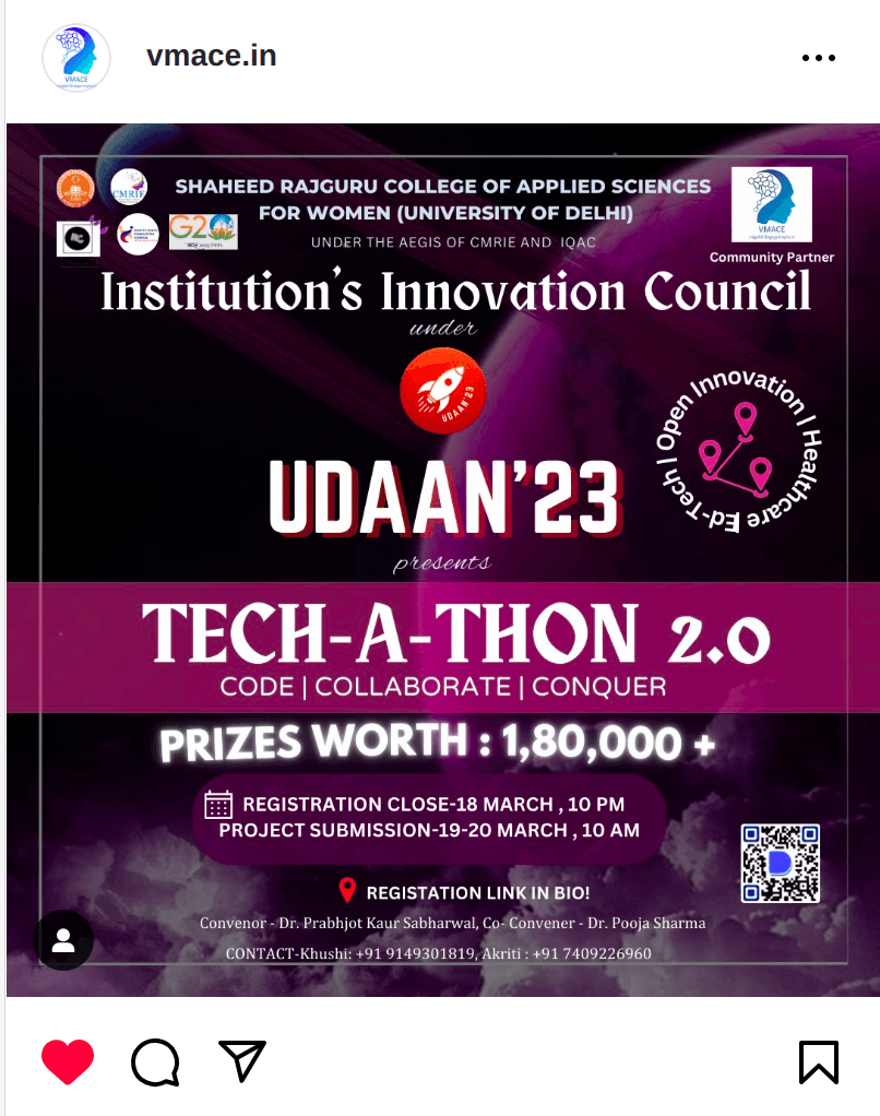Community Partner at Tech-A-Thon 2.0 Hackathon